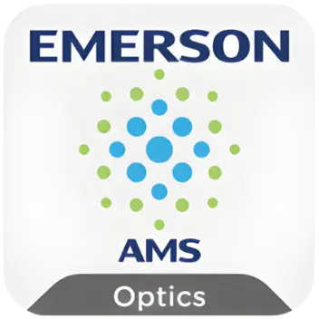 Emerson AMS Optics Logo